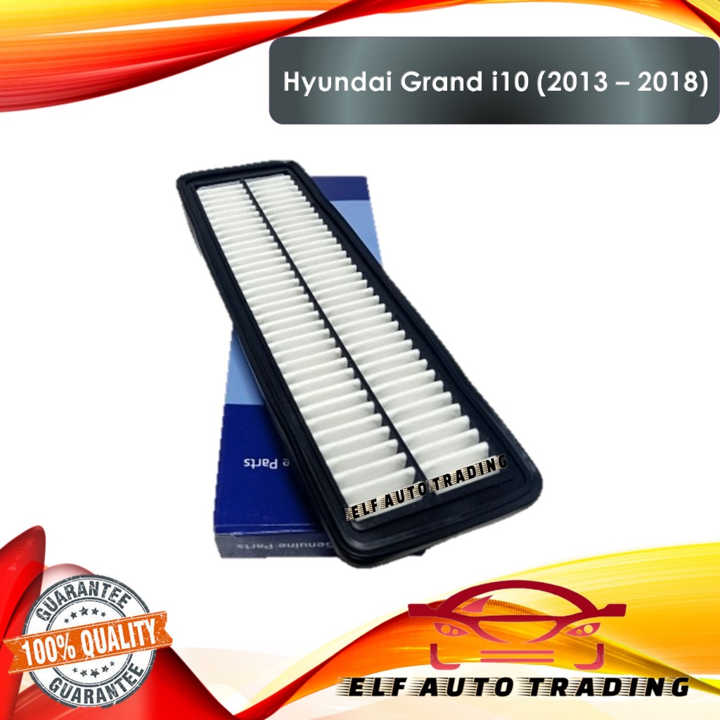 Engine Air Filter for Hyundai Grand i10 (2013 2018) Shopee Philippines