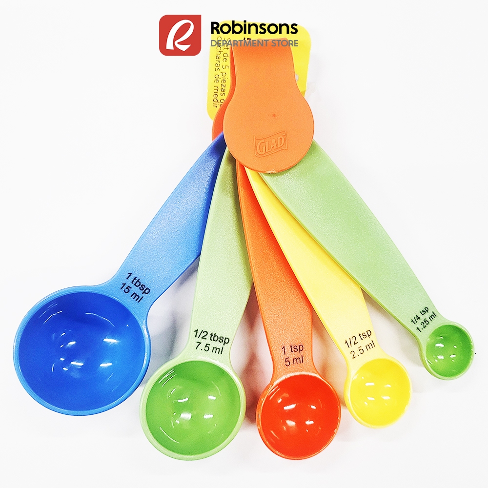 Glad Measuring Spoon 5pc (Assorted) Shopee Philippines