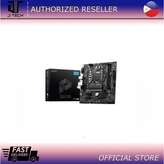 MOTHERBOARD MSI B560MPROE/2*DDR4/M.2/VGA+HDMI/S1200 (MATX) Shopee