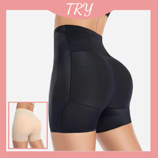 Women Padded Seamless Shorts Panty Breathable Butt Lifter Shaper