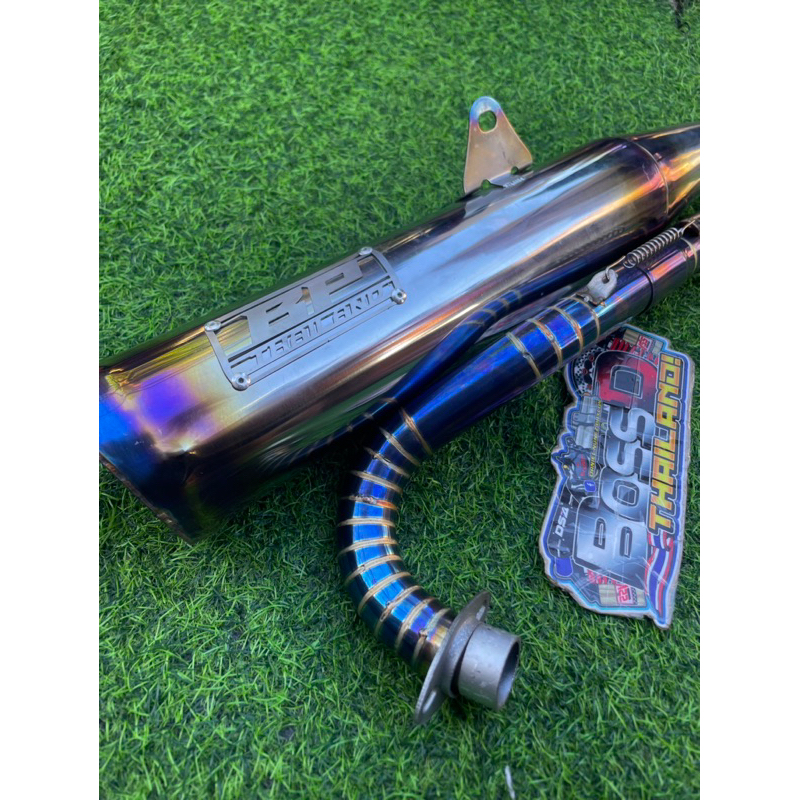 Bp thailand pipe full titanuim for raider 150/rfi150/wave125/mio/nmax ...