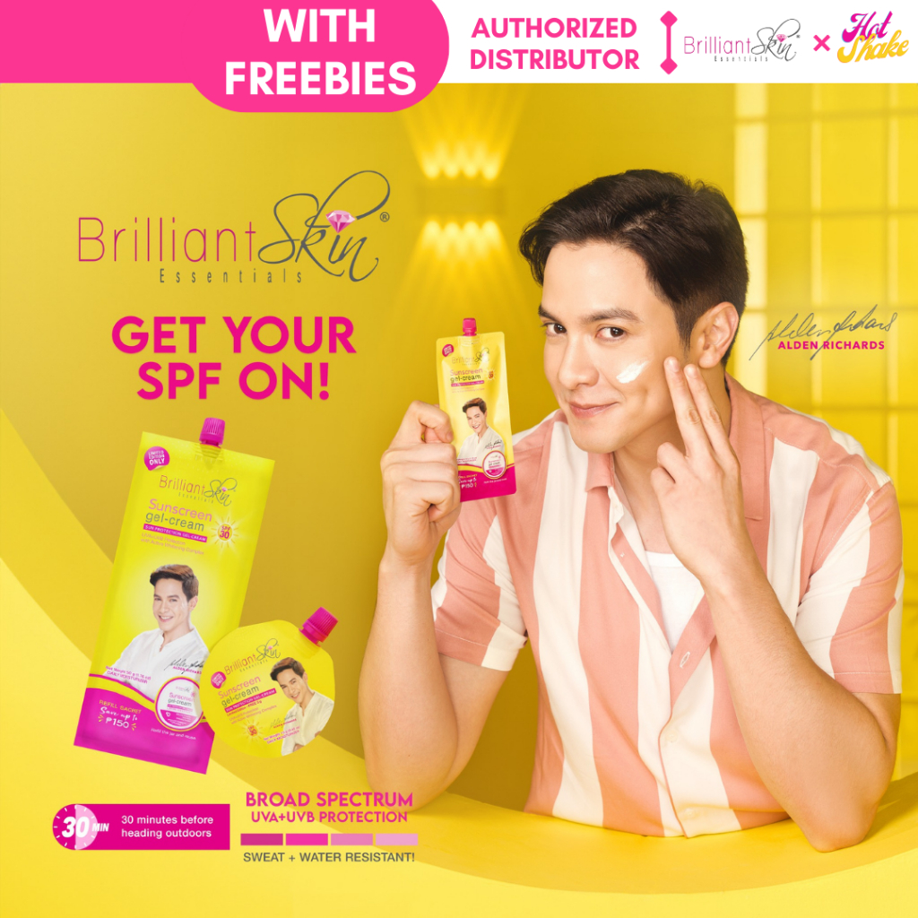 LEGIT Brilliant Skin Sunscreen GelCream SPF 30 50G Sunblock Sun