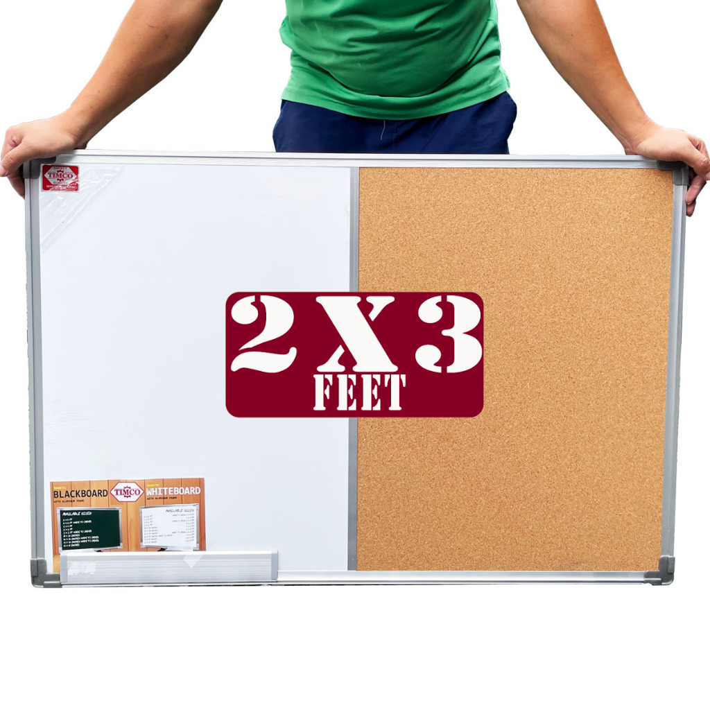Combination Board ( 2x3 feet 60x90 cm ) Whiteboard with