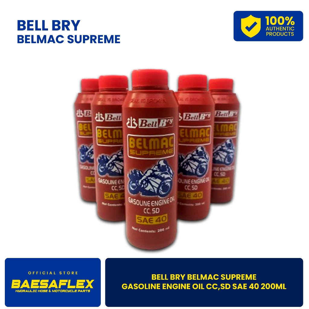 BELMAC SUPREME SAE 40 200ml | Shopee Philippines