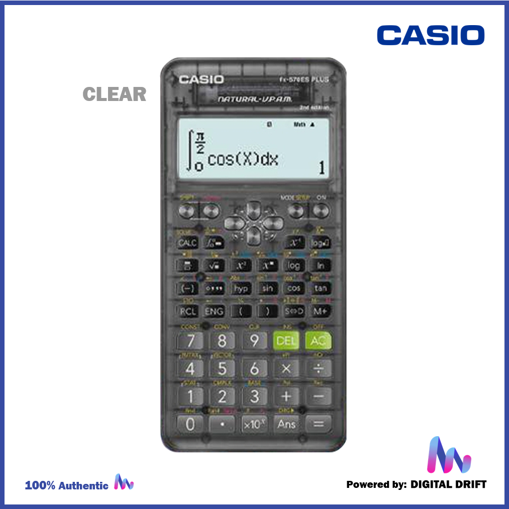 Casio Fx 570es Plus 2nd Edition Scientific Calculator Original Shopee Philippines