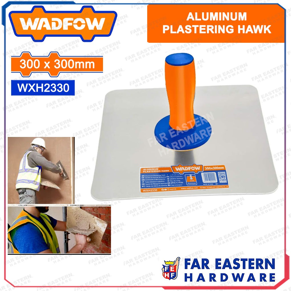 WADFOW Aluminum Plate Plastering Hawk 300x300mm WXH2330 WFHT | Shopee ...