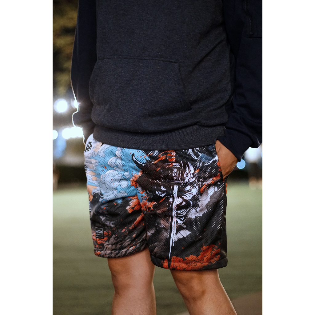 SAMURAI MESH SHORT DESIGN | Shopee Philippines