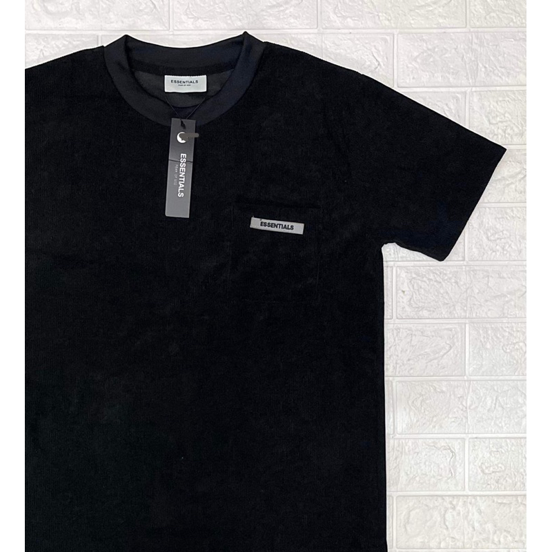 ESSENTIAL T-SHIRTS POCKET TEE CORDUROY | Shopee Philippines