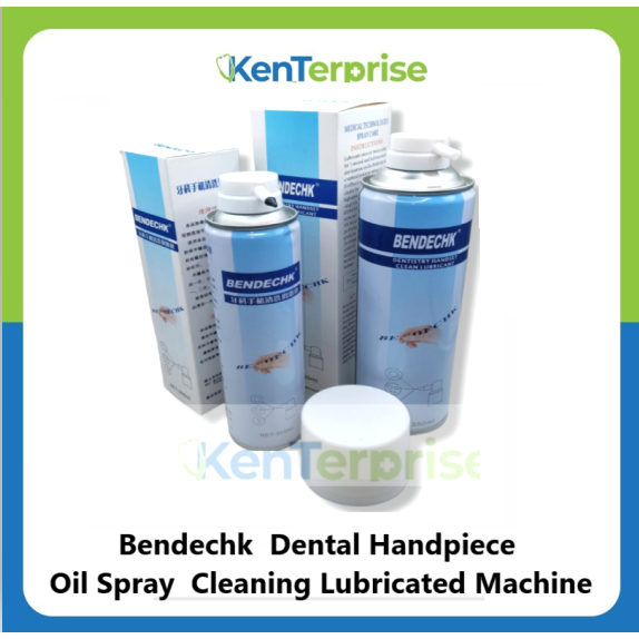 Bendechk Dental Handpiece Oil Spray Cleaning Lubricated Machine