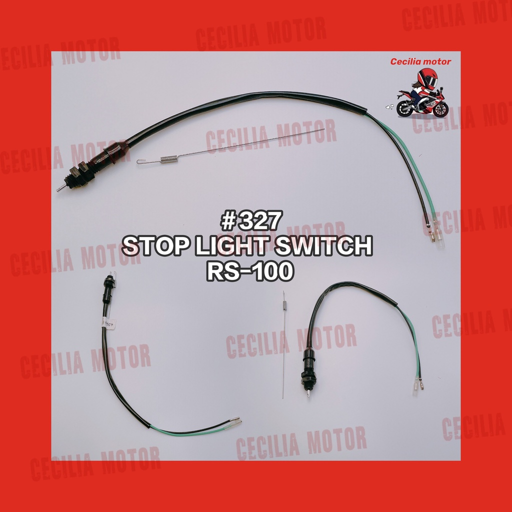 Stop light switch with spring Rear Foot Brake Stop Led Tail Light