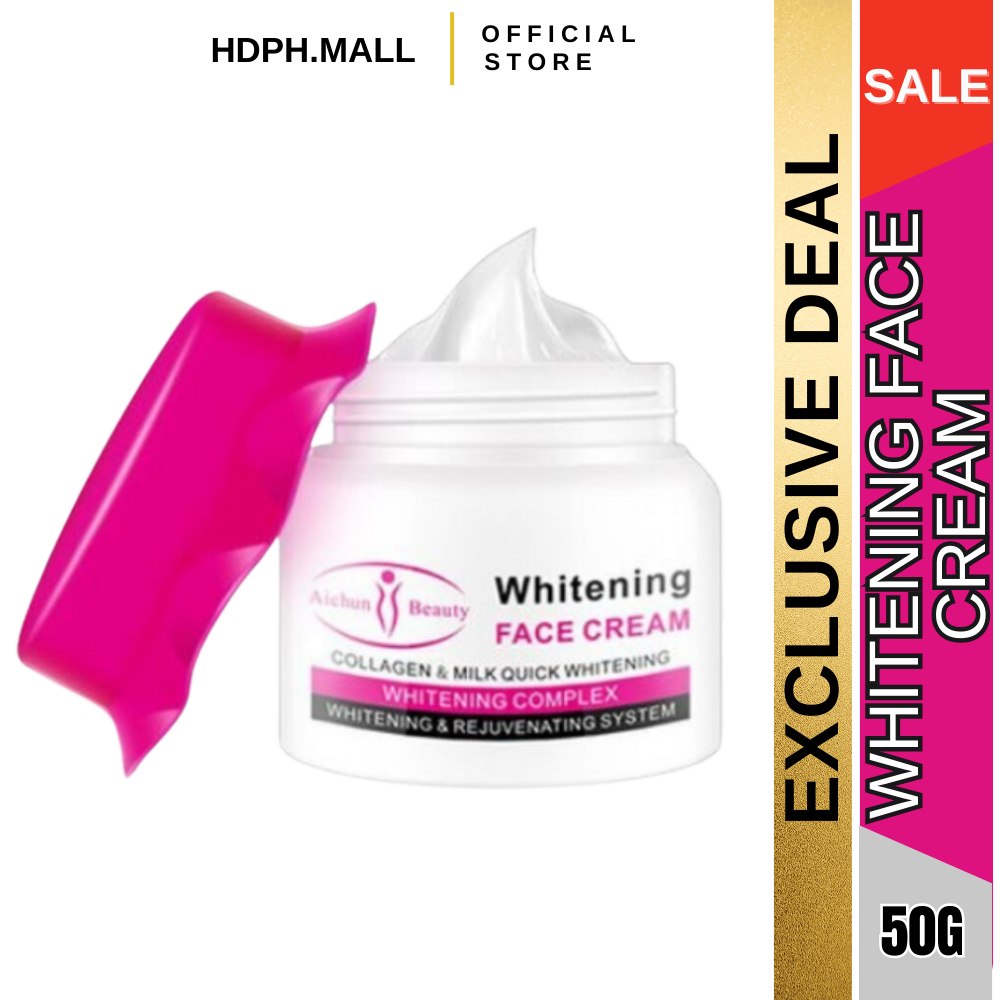 Face Whitening Cream Brightening and Glowing Skin Fades Dark spots