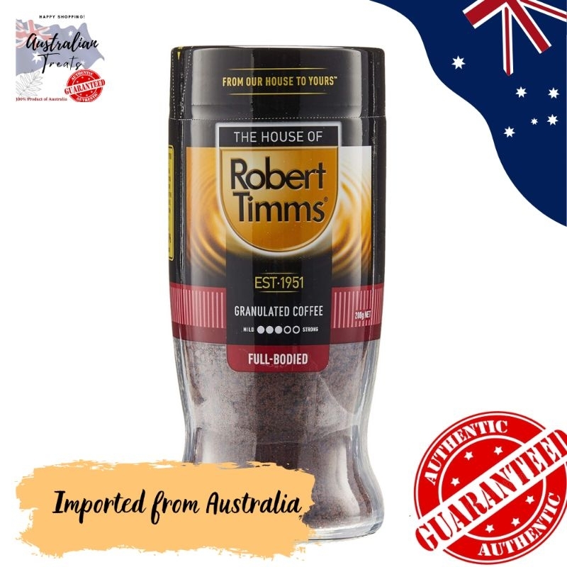 Robert Timms Granulated Instant Coffee, 200g Shopee Philippines