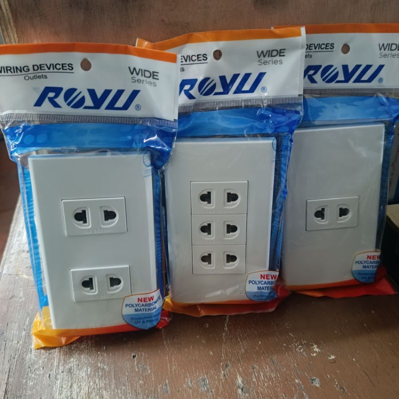 ROYU WIDE SERIES UNIVERSAL OUTLET | Shopee Philippines
