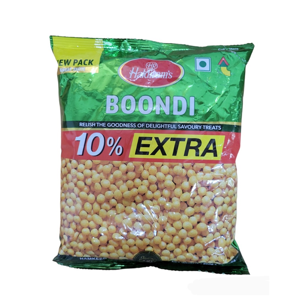 Haldiram's Boondi Plain,(200g+20g Extra) 220g | Shopee Philippines