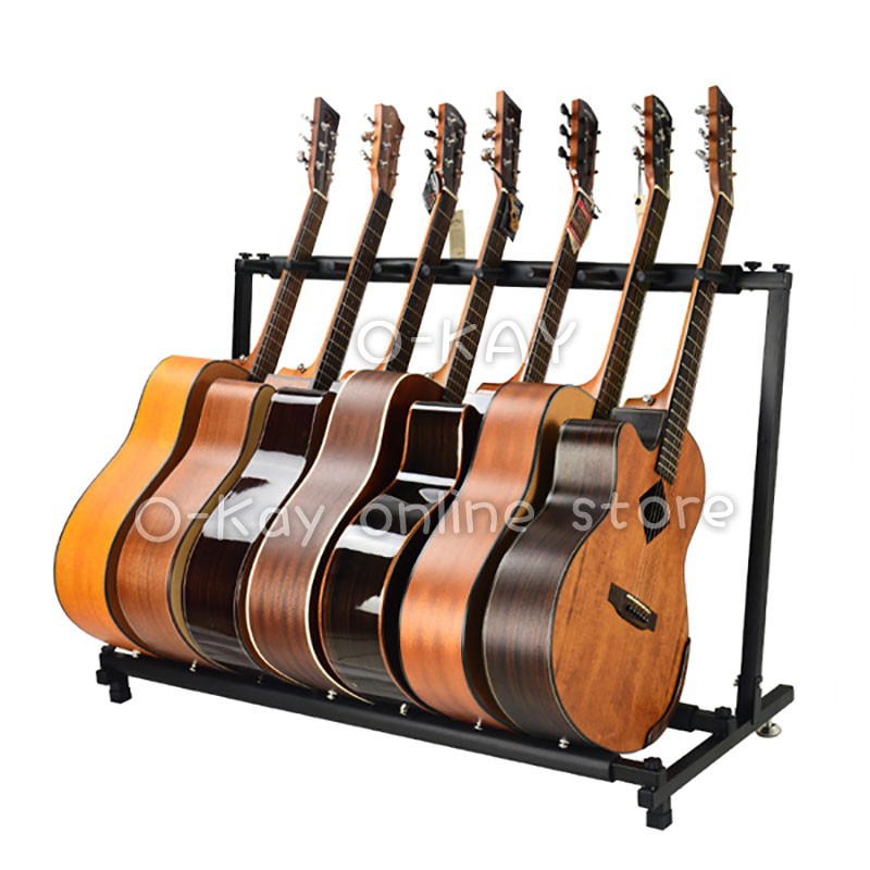 O-KAY guitar stand rack for 7 guitars | Shopee Philippines