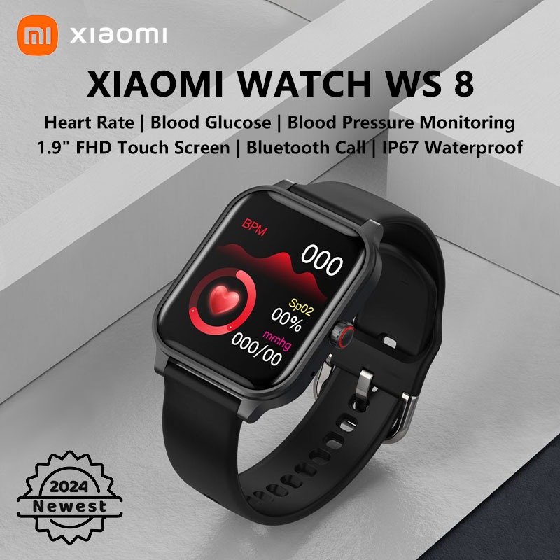 Xiaomi Smart Watch WS8 2024 Original Blood Glucose Monitor