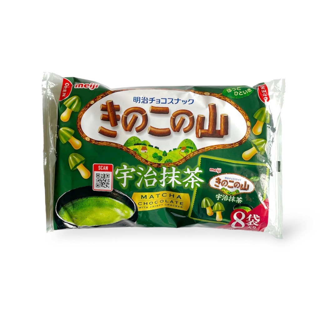 Japan Meiji Mushroom Mountain Matcha 8s | Shopee Philippines