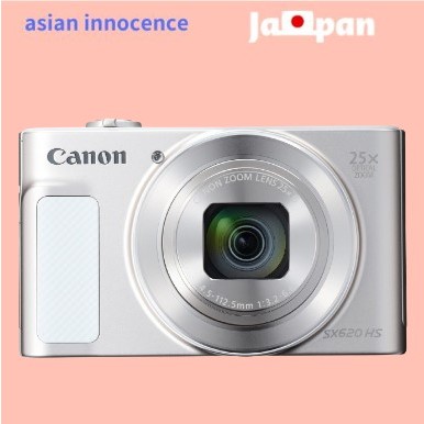 Canon Compact Digital Camera PowerShot SX620 HS White 25x Optical