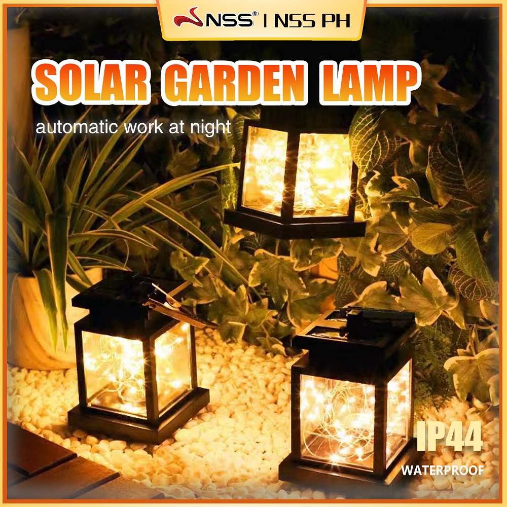 Nss Solar Lamp Solar Powered Led Lamp Candle Led Beads Outdoor Waterproof Solar Light Garden