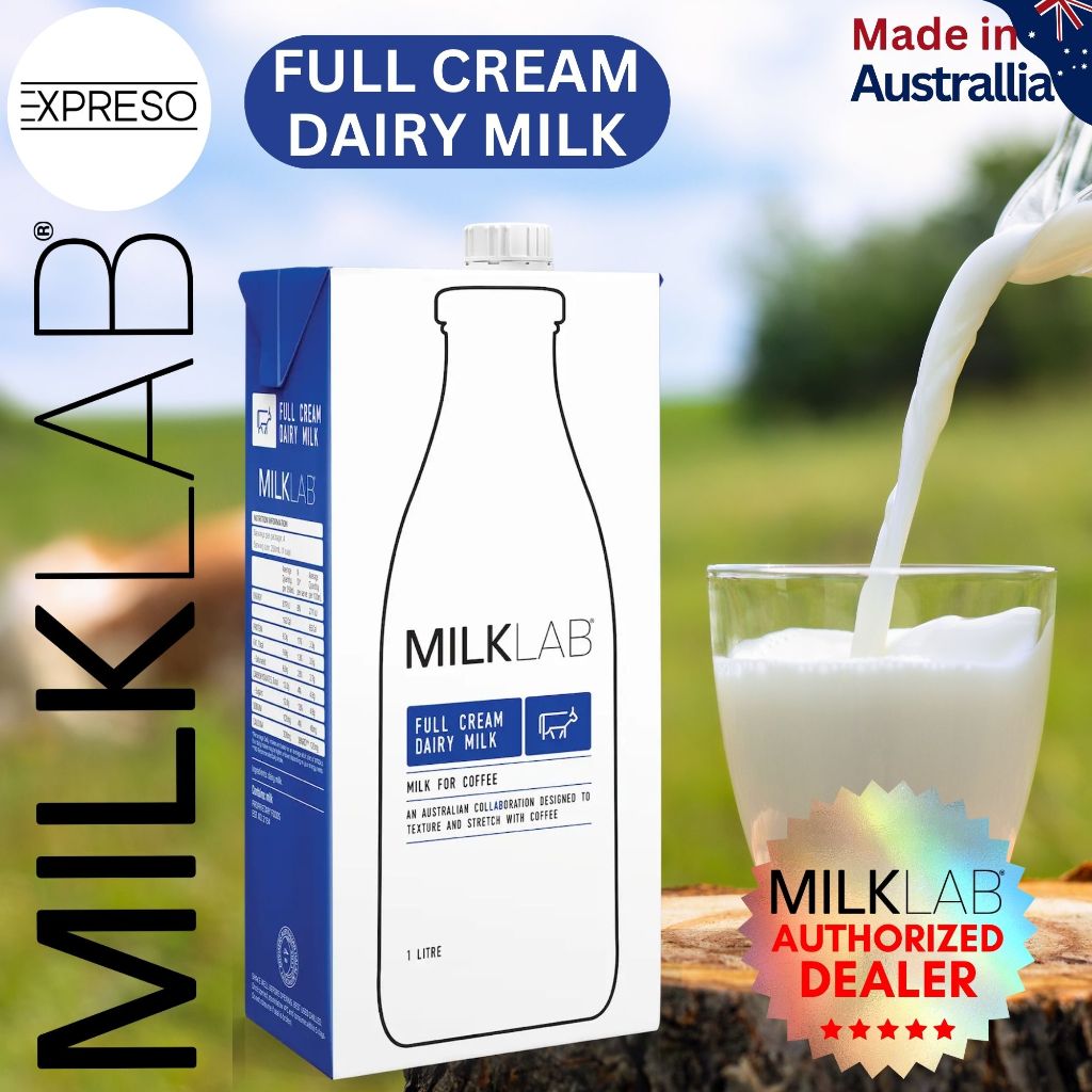 MilkLab Full Cream Dairy Milk 1 Liter UHT - Award-winning full cream ...