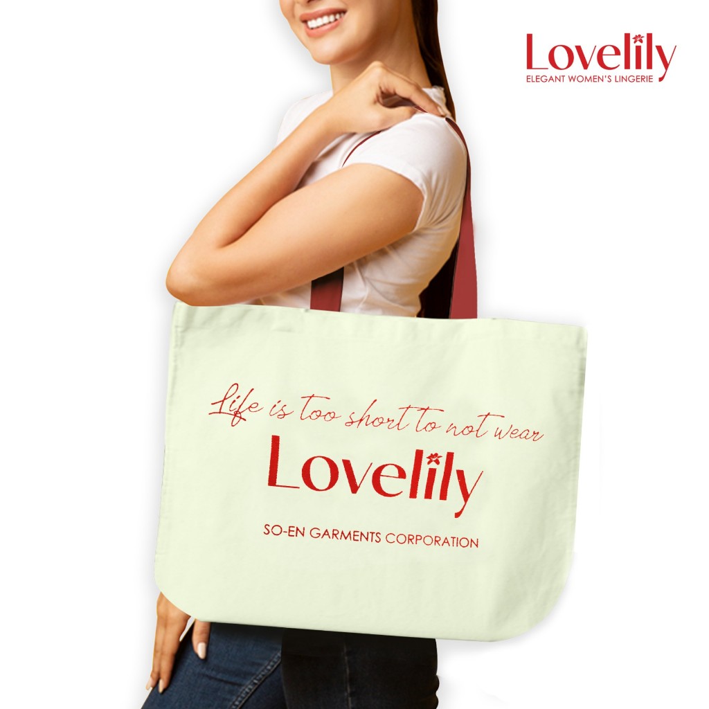 Lovelily Limited Edition Canvas Tote Bag | Shopee Philippines
