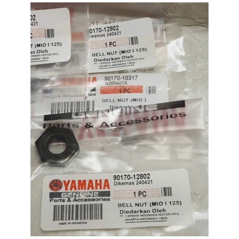 YAMAHA Cluth Bell Nut for NMA/AEROX/M3/Mio sporty(9017010317) (90170