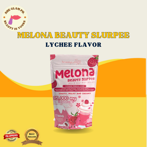 Melona Beauty (LYCHEE FLAVOR) Slurpee Beautie Factory Collagen Japan