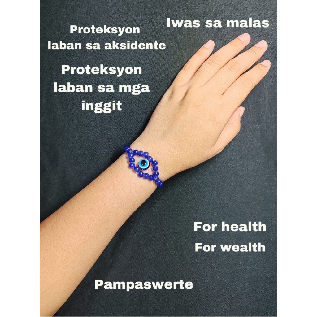 Evil Eye Bracelet Proteksyon Sa Aksidente Laban Sa Inggit Iwas Sa