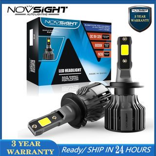 [𝐁𝐄𝐒𝐓 𝐐𝐔𝐀𝐋𝐈𝐓𝐘 𝐍𝐎𝐕𝐒𝐈𝐆𝐇𝐓] NOVSIGHT F03 H4 H11 9005 15,000 Lumens 70 Watts ...