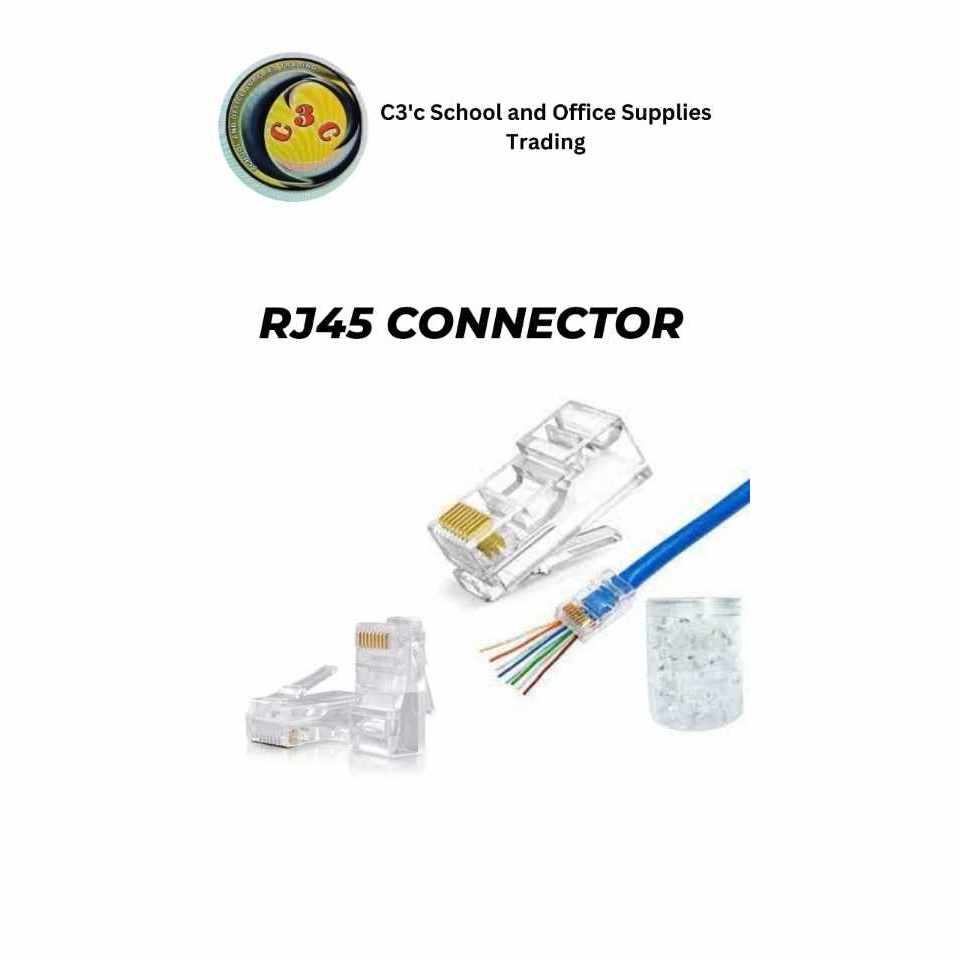 RJ45 Connector (100pcs) | Shopee Philippines