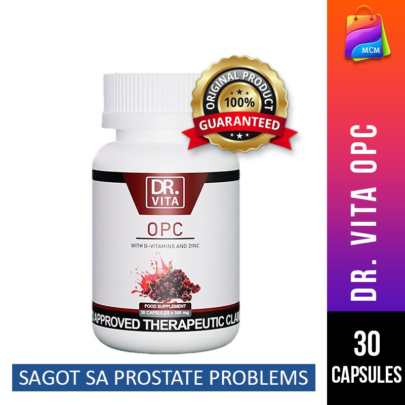 Authentic Dr. Vita OPC with B vitamins Zinc For Prostate Health