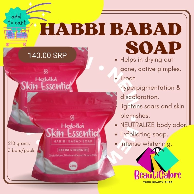 Habibi Babad Soap The Original By Habibi Skin Essentials Cebu City Visayas Distributor Shopee 1547