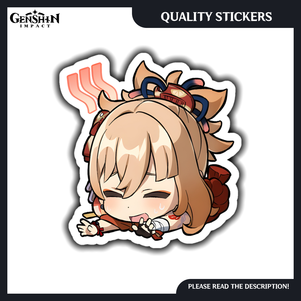 Yoimiya Genshin Impact Emoji Stickers Shopee Philippines