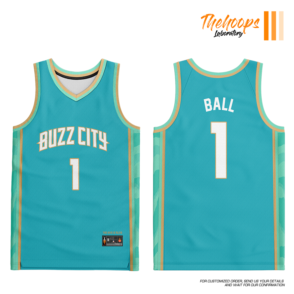 THL X NBA Charlotte Buzz City Jersey City Edition 2024 Basketball