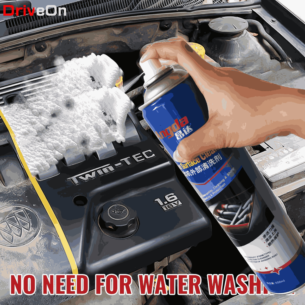 【1 Bottle Lasts 10 Years】Engine Cleaner Spray Quick Degreaser Interior ...