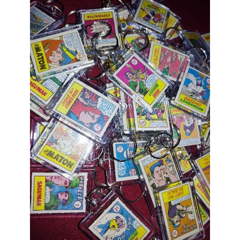 Vintage Pinoy Movie Teks Keychain | Shopee Philippines