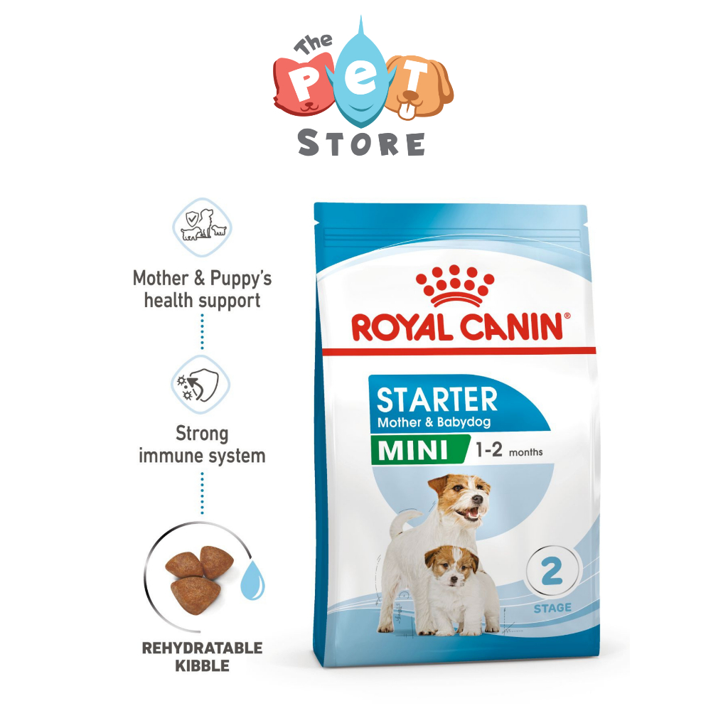 Royal Canin Mini Starter Mother & Babydog 1kg Dry Dog Food - Size Health  Nutrition