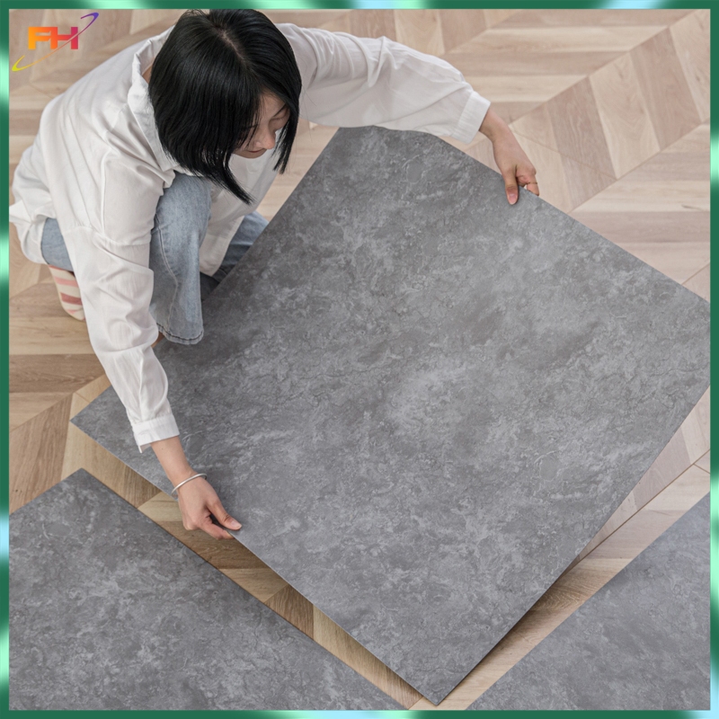Marble 3D Waterproof Vinyl Floor Sticker Self Adhesive PVC Flooring