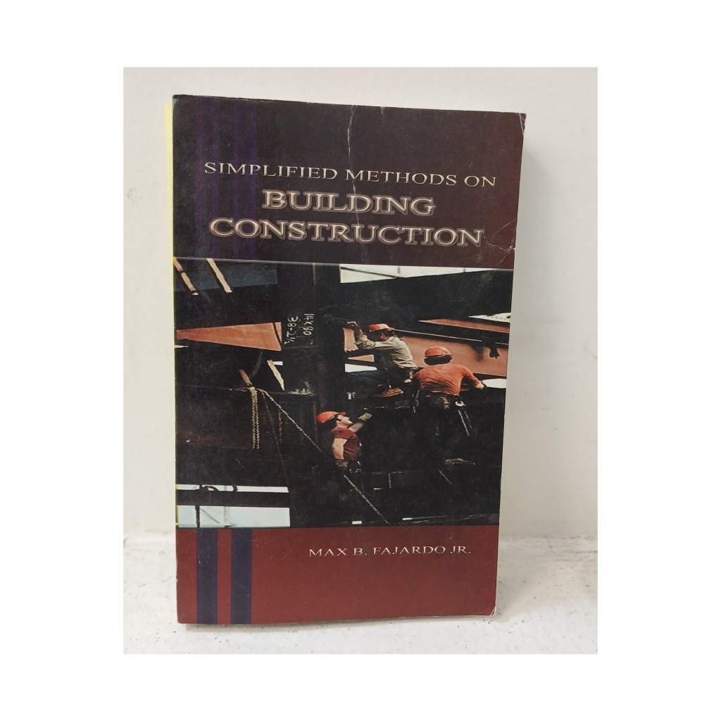 Simplified Method On Building Construction ( Tattered Copy ) | Shopee ...