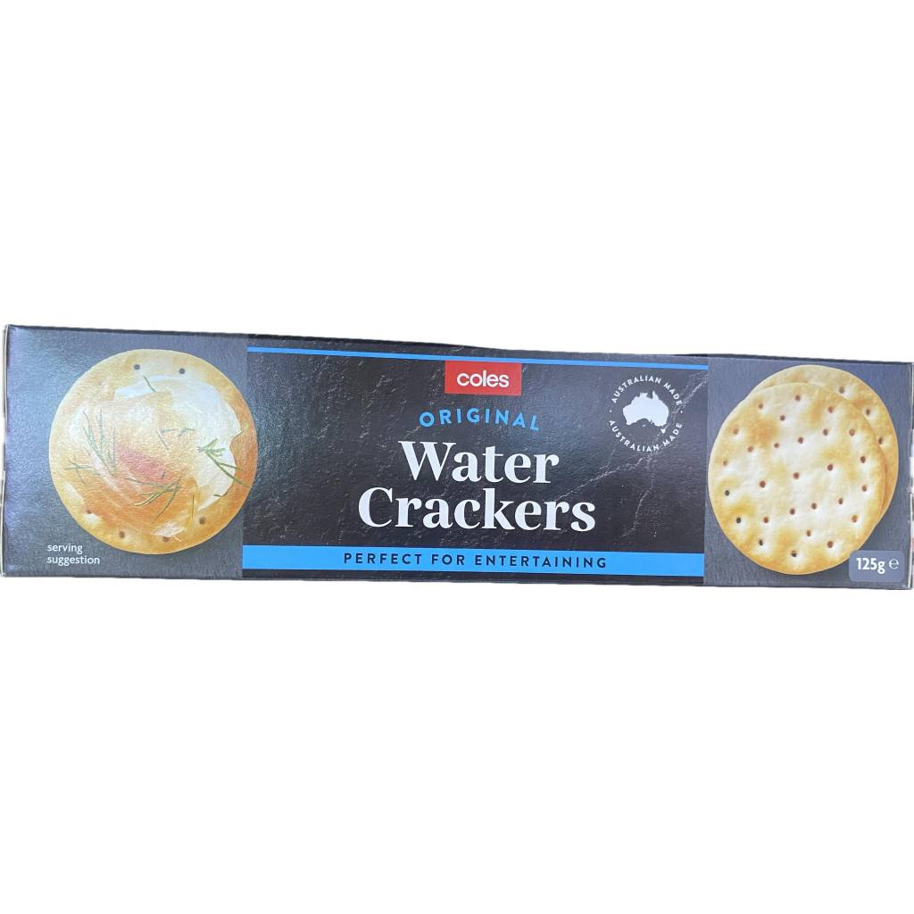 Coles Original Water Cracker 125g | Shopee Philippines