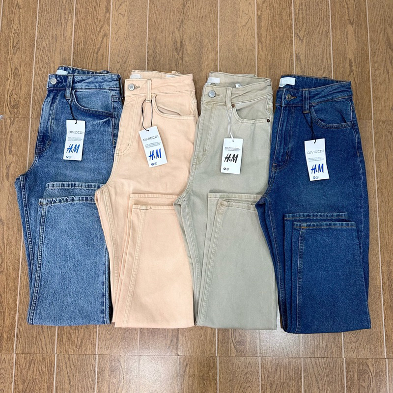 HM DVD Ultra Highwaist Slim Fit Mom Jeans Shopee Philippines