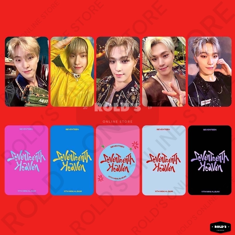 5-13pcs/set] SEVENTEEN 'Seventeenth Heaven' UNOFFICIAL Photocards