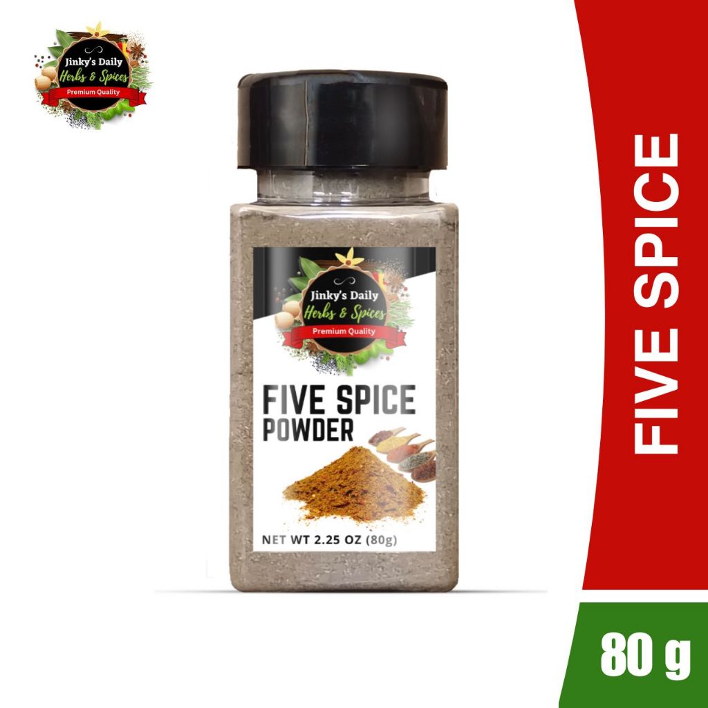 Five Spice Powder 80g in Shaker Bottle by Jinky's Daily Herbs & Spices ...