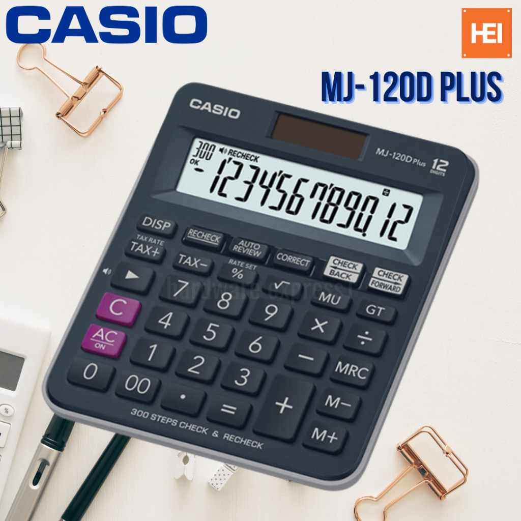 Casio mj best sale 120d plus