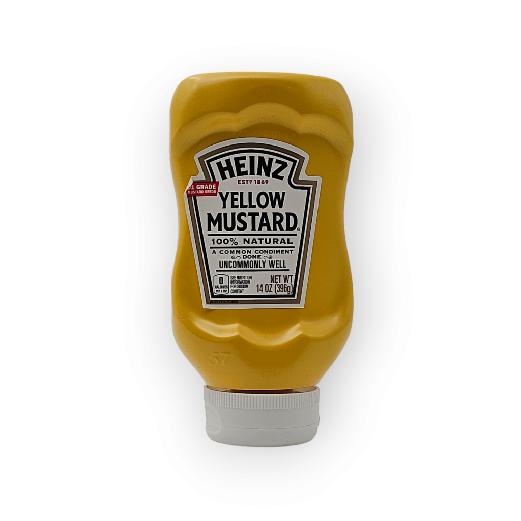 Heinz Yellow Mustard. 396 grams. EXPIRY-8.14.24 | Shopee Philippines