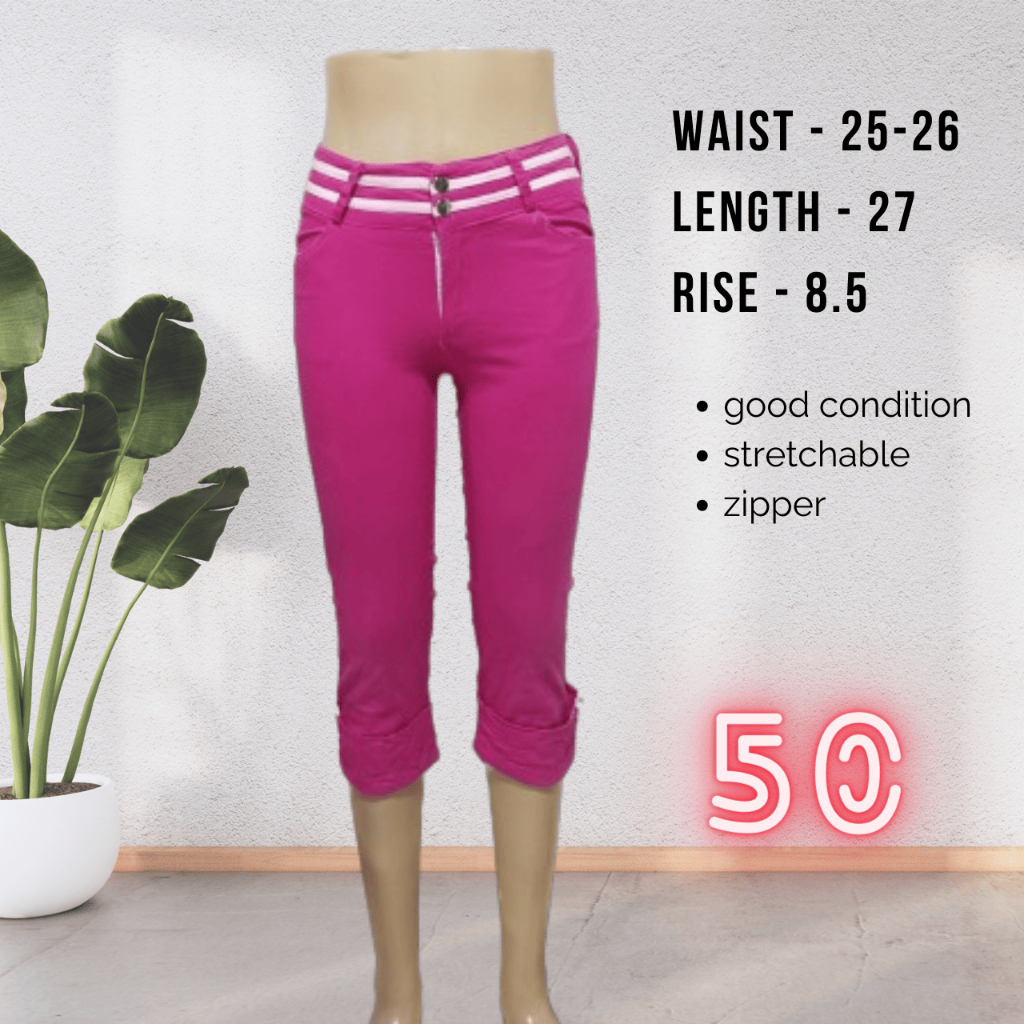 Capri pants cotton best sale