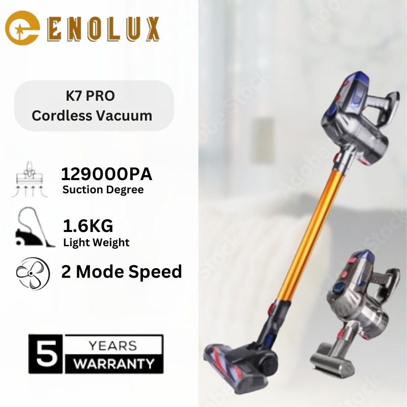 ENOLUX K7 PRO Cordless Vacuum Dust Mite Wireless Vacuum Cleaner