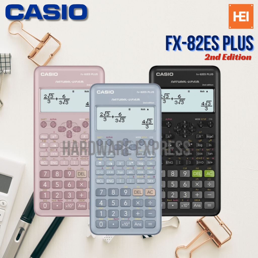 CASIO Scientific Calculator FX 82ES PLUS 2nd Edition Shopee Philippines