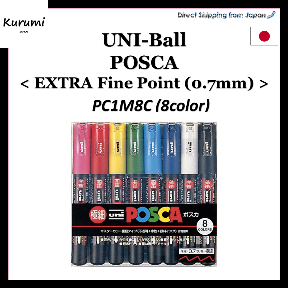 Uni-Ball POSCA Extra Fine Point PC1M (0.7mm) | Shopee Philippines
