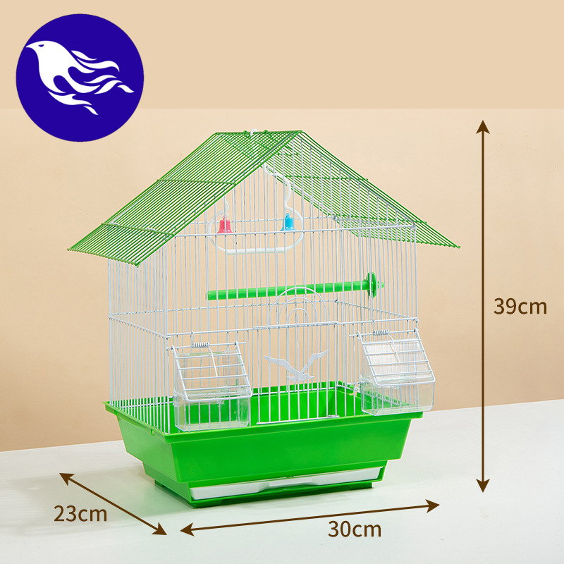 Birdcage Parrot Cage Bird Thrush Wrought Iron Bird Display Cage With